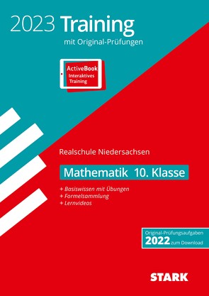 STARK Original-Prüfungen und Training Abschlussprüfung Realschule 2023 – Mathematik – Niedersachsen