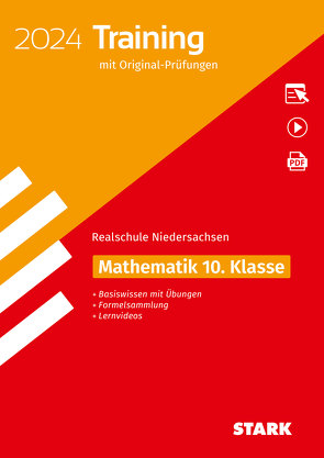 STARK Original-Prüfungen und Training Abschlussprüfung Realschule 2024 – Mathematik – Niedersachsen