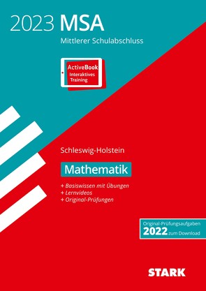 STARK Original-Prüfungen und Training MSA 2023 – Mathematik – Schleswig-Holstein