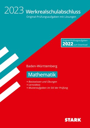 STARK Original-Prüfungen und Training Werkrealschulabschluss 2023 – Mathematik 10. Klasse – BaWü