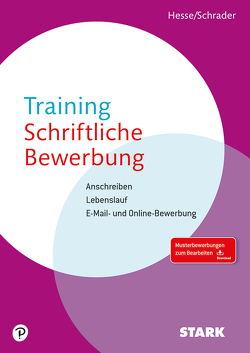 STARK Training Schriftliche Bewerbung von Hesse,  Jürgen, Schrader,  Hans Christian