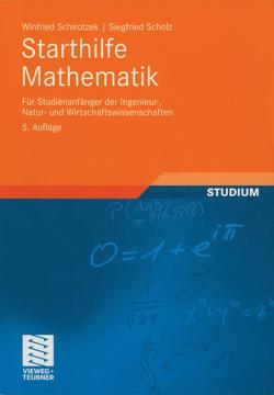 Starthilfe Mathematik von Schirotzek,  Winfried, Scholz,  Siegfried