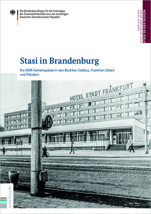 Stasi in Brandenburg von Soch,  Konstanze