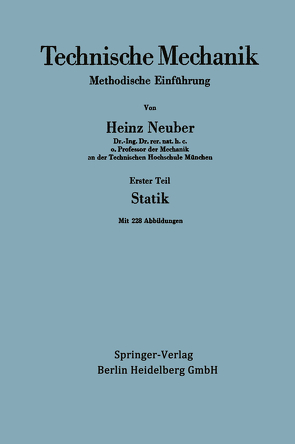 Statik von Neuber,  Heinz