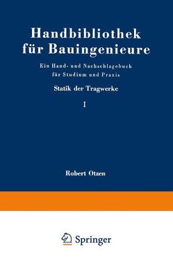 Statik der Tragwerke von Kaufmann,  Walther, Otzen,  R.