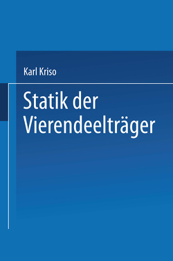 Statik der Vierendeelträger von Kriso,  Karl