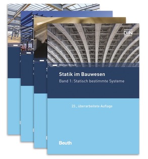 Statik im Bauwesen komplett – 4 Bände von Kirsch,  Werner, Scholz,  Eric, Spitzer,  Paul