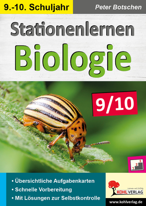 Stationenlernen Biologie 9/10 von Botschen,  Peter