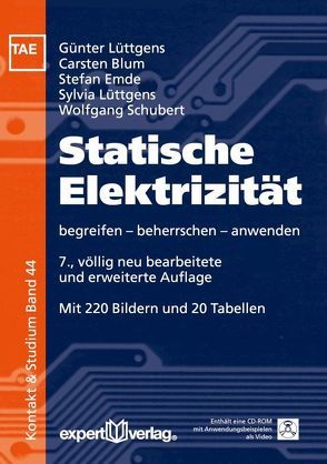 Statische Elektrizität von Blum,  Carsten, Emde,  Stefan, Lüttgens,  Günter, Lüttgens,  Sylvia, Schubert,  Wolfgang