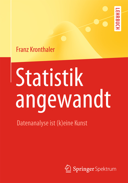 Statistik angewandt von Kronthaler,  Franz