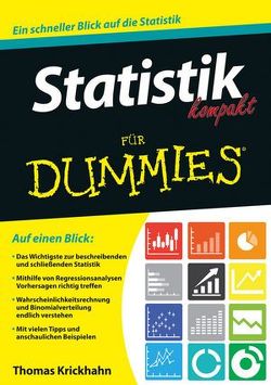 Statistik kompakt für Dummies von Krickhahn,  Thomas, Poß,  Dominik