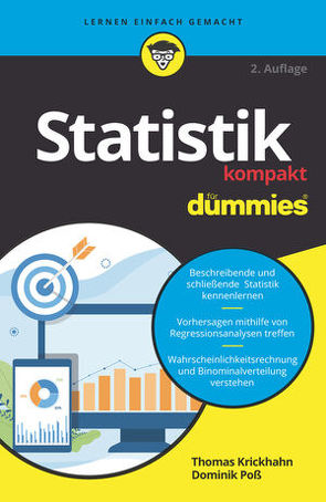 Statistik kompakt für Dummies von Krickhahn,  Thomas, Poß,  Dominik