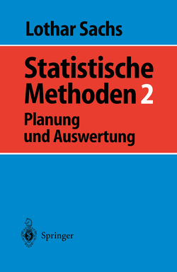Statistische Methoden 2 von Sachs,  Lothar