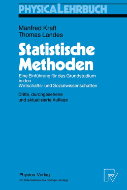 Statistische Methoden von Kraft,  Manfred, Landes,  Thomas