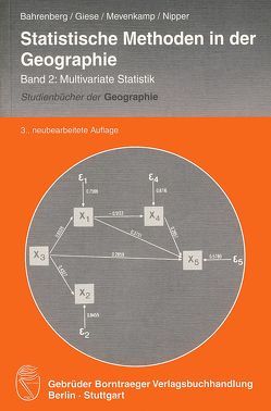 Statistische Methoden in der Geographie Band 2: Multivariate Statistik von Bahrenberg,  Gerhard, Giese,  Ernst, Mevenkamp,  Nils, Nipper,  Josef