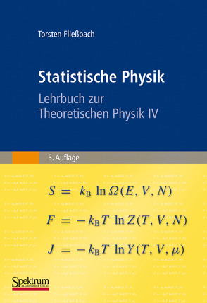 Statistische Physik von Fließbach,  Torsten