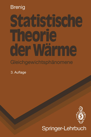 Statistische Theorie der Wärme von Brenig,  Wilhelm