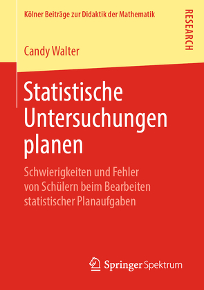 Statistische Untersuchungen planen von Walter,  Candy