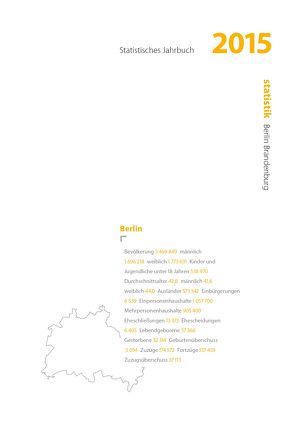 Statistisches Jahrbuch Berlin 2015