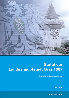 Statut der Landeshauptstadt Graz 1967 von proLIBRIS VerlagsgesmbH
