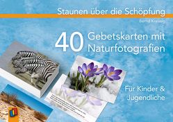 Staunen über die Schöpfung – 40 Gebetskarten mit Naturfotografien von Kreissig,  Bernd