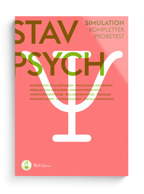 STAV-Psych Vorbereitung | Simulation | Kompletter Probetest zur Vorbereitung auf das Studierenden-Auswahlverfahren Psychologie in Deutschland von Hetzel,  Alexander, Lechner,  Constantin, Pfeiffer,  Anselm