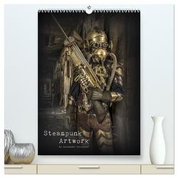 Steampunk Artwork (hochwertiger Premium Wandkalender 2024 DIN A2 hoch), Kunstdruck in Hochglanz von Schlesier,  Alexander