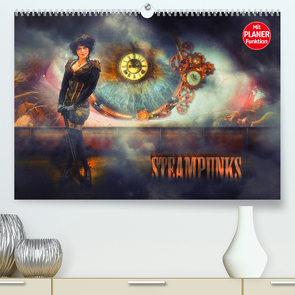 Steampunks (Premium, hochwertiger DIN A2 Wandkalender 2023, Kunstdruck in Hochglanz) von Meutzner,  Dirk