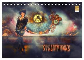 Steampunks (Tischkalender 2024 DIN A5 quer), CALVENDO Monatskalender von Meutzner,  Dirk