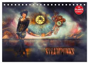 Steampunks (Tischkalender 2024 DIN A5 quer), CALVENDO Monatskalender von Meutzner,  Dirk