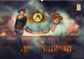 Steampunks (Wandkalender 2023 DIN A2 quer) von Meutzner,  Dirk