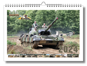 STEELMASTER 2024 – Panzerfahrzeuge – A3-Wandkalender von VDM Heinz Nickel