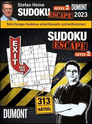 Stefan Heine ESCAPE Sudoku Level 2 2023 – Tagesabreißkalender – 11,8×15,9 – Rätselkalender – Knobelkalender von Heine,  Stefan