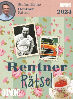 Stefan Heine Rentnerrätsel 2024 – Tagesabreißkalender – 11,8×15,9 – Rentnerkalender – Rentnerrätsel – Rätselkalender