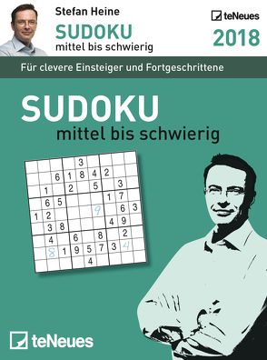 Stefan Heine Sudoku mittel bis schwer 2018 Tagesab von Heine,  Stefan