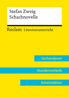 Stefan Zweig: Schachnovelle (Lehrerband) von Kammerer,  Ingo