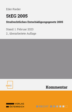 StEG 2005 Strafrechtliches Entschädigungsgesetz 2005 von Eder-Rieder,  Maria