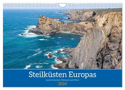 Steilküsten Europas (Wandkalender 2024 DIN A4 quer), CALVENDO Monatskalender von Janietz,  Dietmar