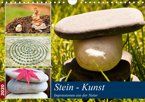 Stein-Kunst (Wandkalender 2020 DIN A4 quer) von by Sylvia Seibl,  CrystalLights