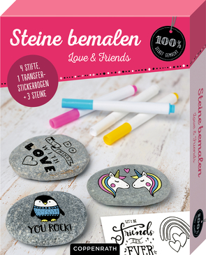 Steine bemalen Set