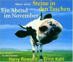 Steine in den Taschen / Ein Abend im November von Jones,  Marie, Kahl,  Ernst, Rowohlt,  Harry