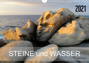 Steine und Wasser (Wandkalender 2021 DIN A4 quer) von ElKohl