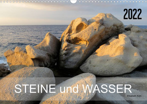 Steine und Wasser (Wandkalender 2022 DIN A3 quer) von ElKohl