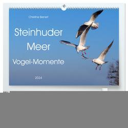 Steinhuder Meer, Vogel-Momente (hochwertiger Premium Wandkalender 2024 DIN A2 quer), Kunstdruck in Hochglanz von Bienert,  Christine