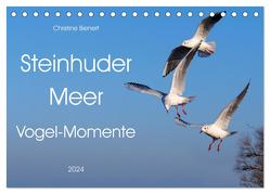Steinhuder Meer, Vogel-Momente (Tischkalender 2024 DIN A5 quer), CALVENDO Monatskalender von Bienert,  Christine