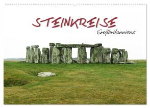 Steinkreise Großbritanniens (Wandkalender 2024 DIN A2 quer), CALVENDO Monatskalender von ~bwd~,  ~bwd~