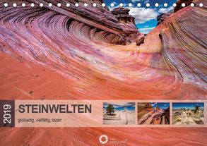 Steinwelten – großartig, vielfältig, bizarr (Tischkalender 2019 DIN A5 quer) von Leipe (leipe photography),  Peter