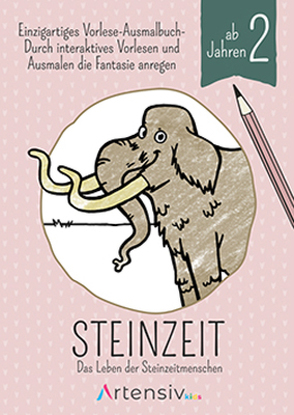 Steinzeit – Malbuch ab 3 Jahren von Schulz,  Sönke