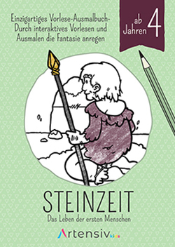 Steinzeit – Malbuch ab 5 Jahren von Schulz,  Sönke