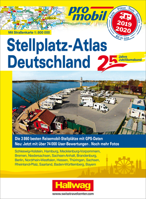 Promobil Stellplatz-Atlas Deutschland 2019/2020 von Feyerabend,  Kai